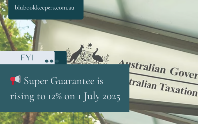 Super Guarantee Rate Rising to 12% – What Employers Need to Know